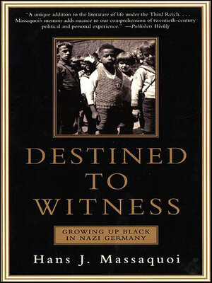 cover image of Destined to Witness